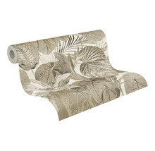 Tapetenrolle mit Pflanzenmuster