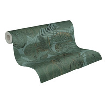 Tapetenrolle mit Blattmuster