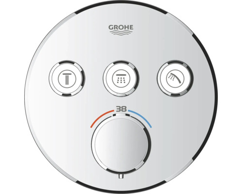 Grohe Duscharmatur zur Temperaturregelung und Wasserauswahl