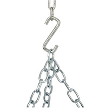 Chaîne métallique avec crochet en S pour la fixation