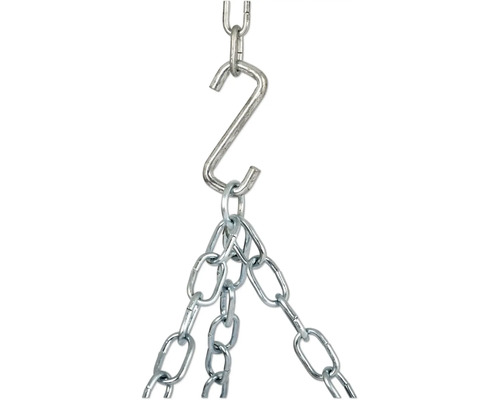 Chaîne métallique avec crochet en S pour la fixation
