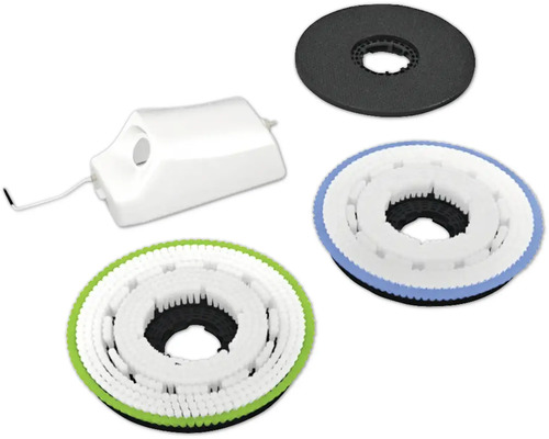 Kit d''accessoires pour autolaveuse avec réservoir de nettoyage et différentes brosses