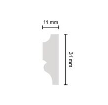 Wandprofil Marlene 1 x 2 m
