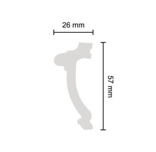 Wandprofil Martha 1 x 2 m