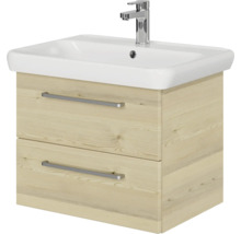 Waschtischunterschrank mit zwei Schubladen, Waschbecken und Armatur
