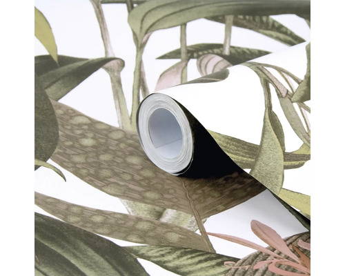 Tapetenrolle mit Pflanzenmuster