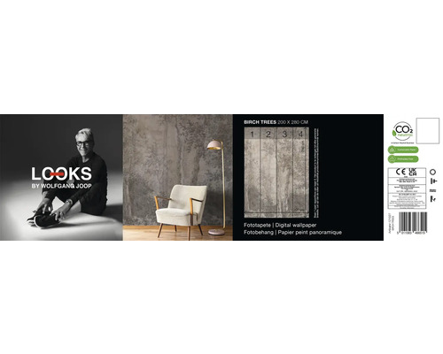 Looks by Wolfgang Joop Fototapete Birken 200 x 280 cm