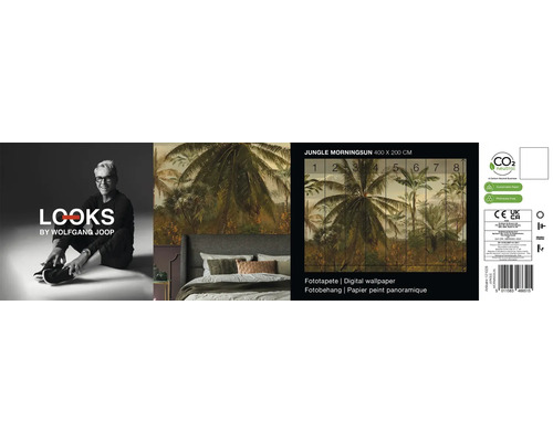 Looks by Wolfgang Joop Jungle Morning papier peint numérique 400x200 centimètres