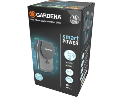 Emballage de l''adaptateur secteur intelligent Gardena