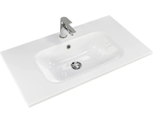 Plan de toilette avec robinet