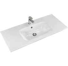 Plan de toilette avec vasque et robinetterie