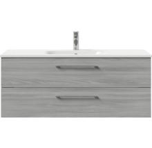 Waschtischunterschrank mit zwei Schubladen und Waschbecken