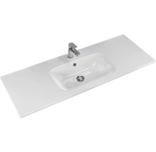 Badmöbel-Set Pelipal Sunline 121 BxHxT 121 x 200 x 46 cm Frontfarbe anthrazit mit Mineralguss-Waschtisch Waschtischunterschrank 3 Schubkästen und Spiegelschrank mit LED-Beleuchtung