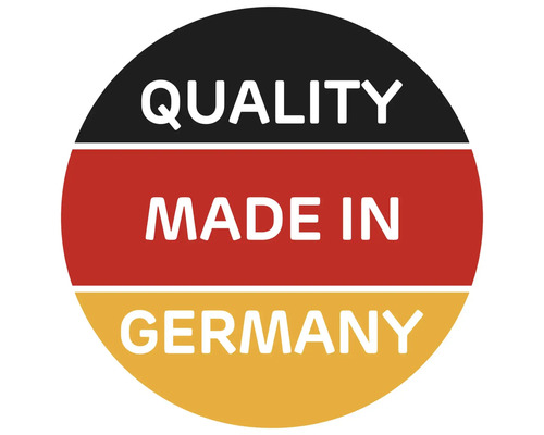 Produit de qualité fabriqué en Allemagne