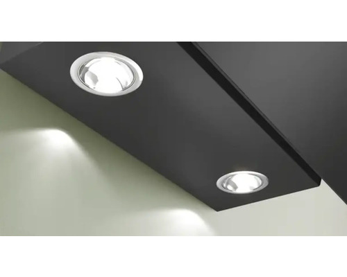 Hotte de ventilation avec deux lumières
