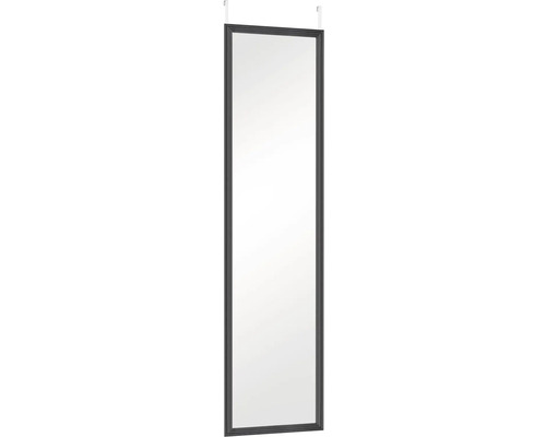 Miroir rectangulaire avec cadre à accrocher à la porte