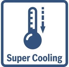 Symbol für Superkühlung