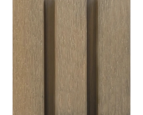 Gros plan d''une façade en bois avec profil rainure et languette