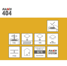 Colle à dispersion Akkit 404 prête à l'emploi D2 TE 14 kg-thumb-6