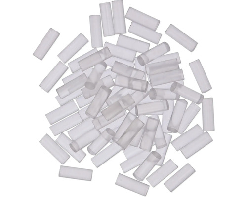 Nombreux manchons en plastique