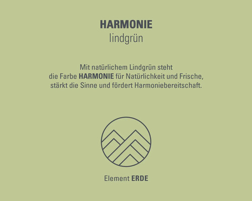 Harmonie Lindgrün Farbelement Erde