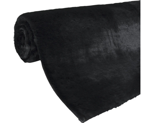 Rouleau de moquette noire au mètre