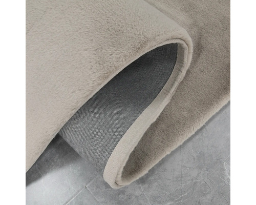 Detailansicht eines Teppichs mit Flor