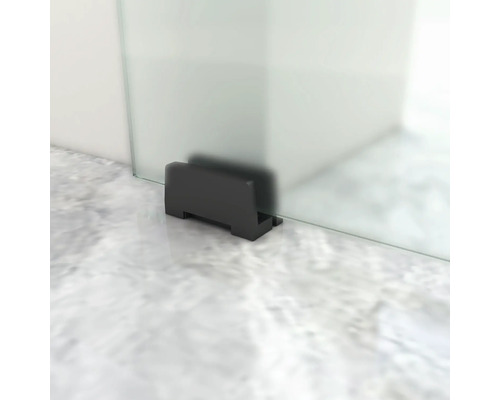Patins de sol pour cabines de douche en verre