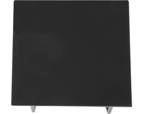 Plaque de recouvrement noire