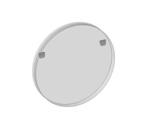 Miroir ovale pour montage mural