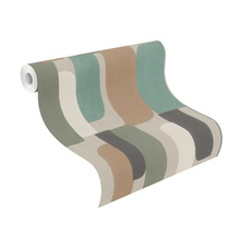 Rouleau de papier peint avec motif graphique