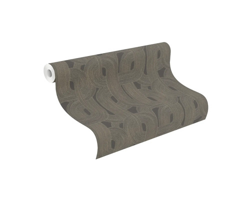 Tapetenrolle mit abstraktem Schlaufendesign