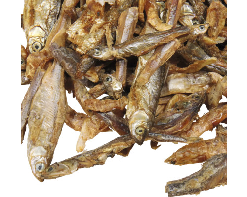 Getrocknete Fische für Tiere