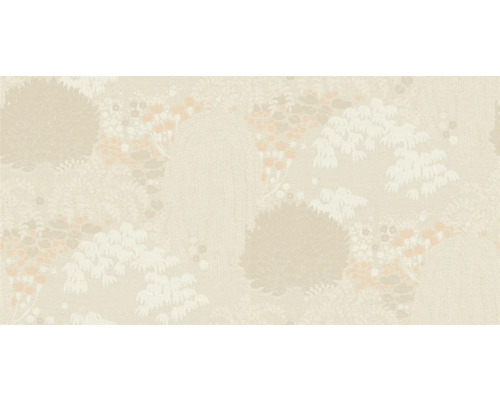 Papier peint à motif floral