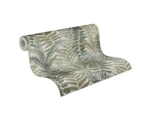 Tapetenrolle mit Farnmuster