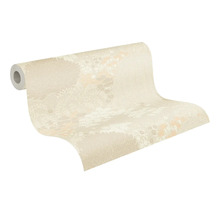 Tapetenrolle mit floralem Muster