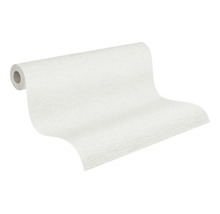 Weisse Papiertapetenrolle