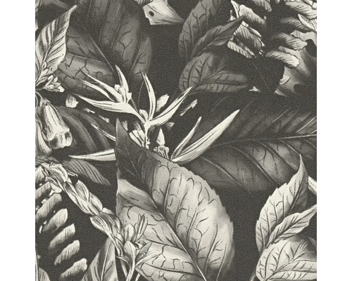 Vue détaillée d''un papier peint avec motif de feuilles