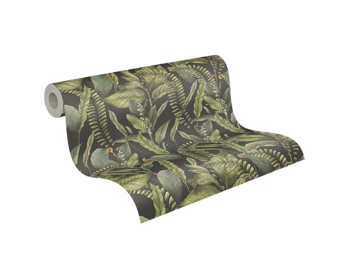 Tapetenrolle mit Blätterdesign für die Wandgestaltung