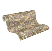 Rouleau de papier peint à motifs floraux