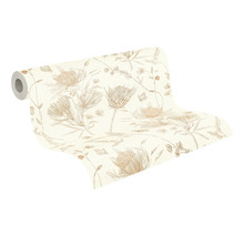 Tapetenrolle mit floralem Muster