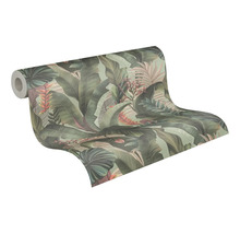 Rouleau de papier peint avec motif de feuilles