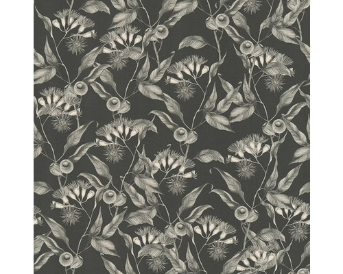 Papier peint à motif végétal