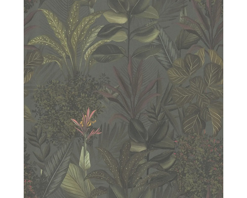 Papier peint à motif végétal pour la décoration murale