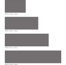 PROFIX Dekorplatten in verschiedenen Größen: 100 cm x 60 cm, 160 cm x 60 cm, 210 cm x 60 cm und 270 cm x 60 cm