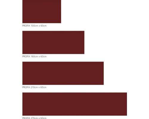 Membranes d''étanchéité PROFIX de différentes tailles