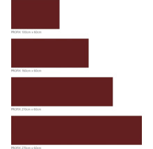 Übersicht verschiedener Profix-Matten in den Größen 100 cm x 60 cm, 160 cm x 60 cm, 210 cm x 60 cm und 270 cm x 60 cm