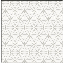 Fliesenmuster mit geometrischem Blütenmuster