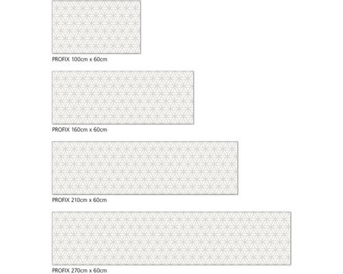 Mehrere PROFIX-Teppichunterlagen in verschiedenen Größen