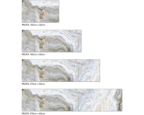 PROFIX Wandpaneele mit Marmoroptik in verschiedenen Größen